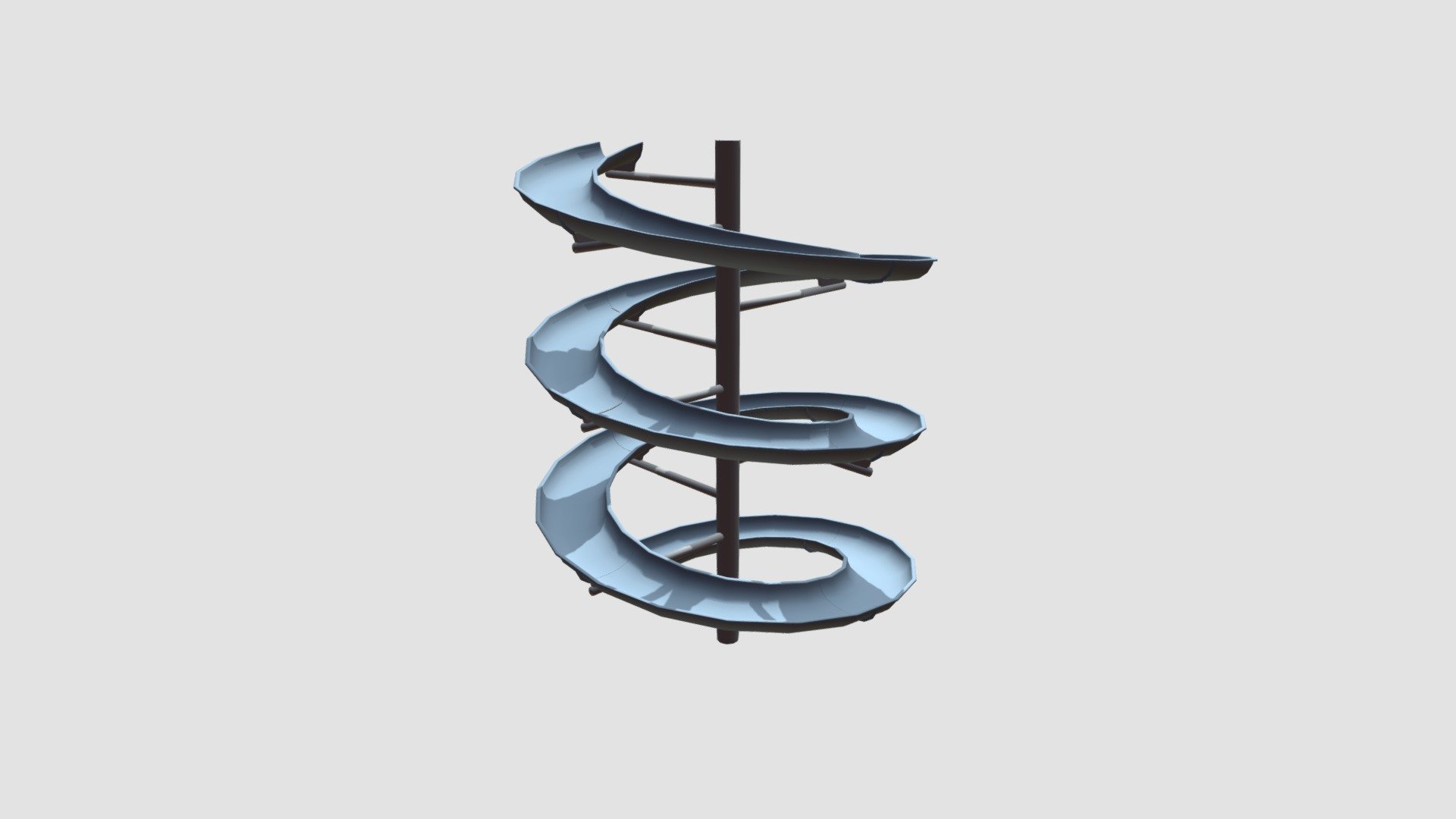 water slide 3d model