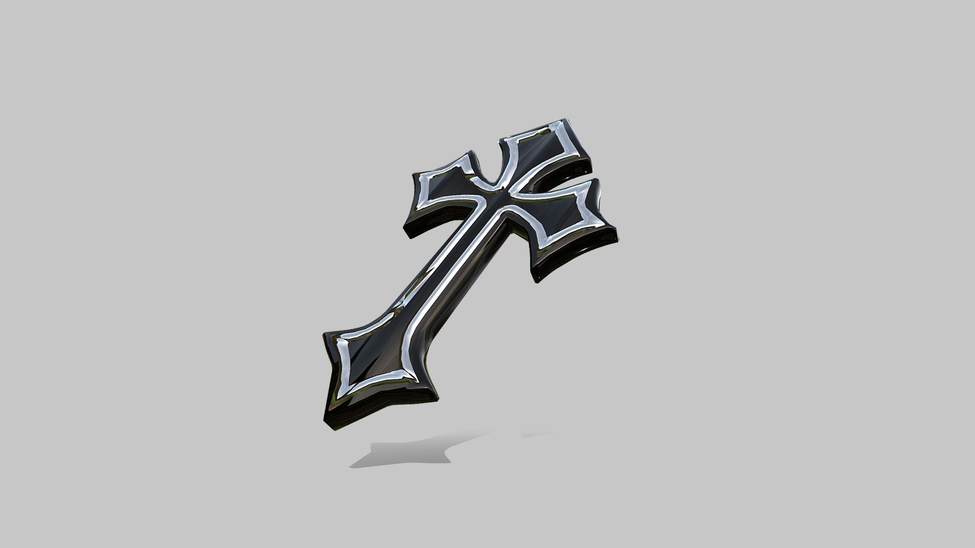 Cross 3d model