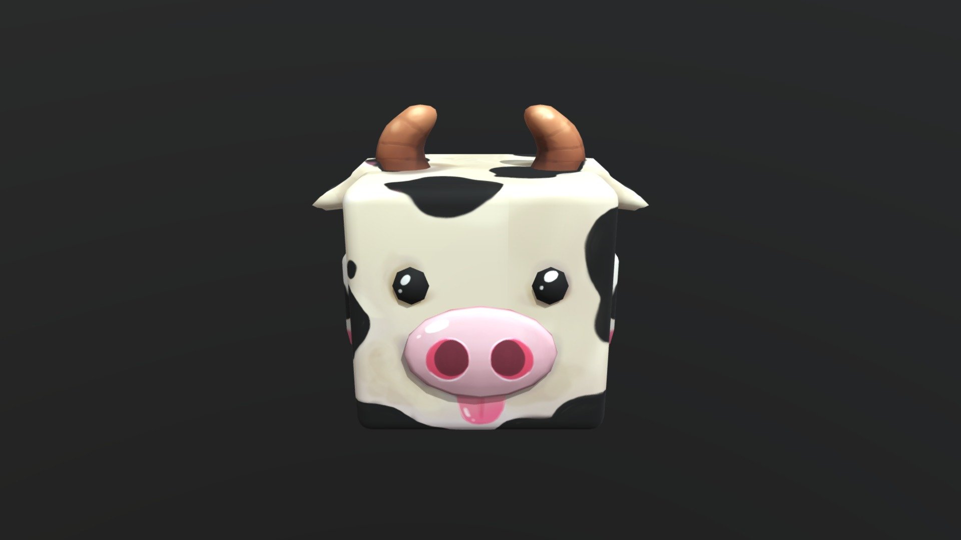 cow 3d model