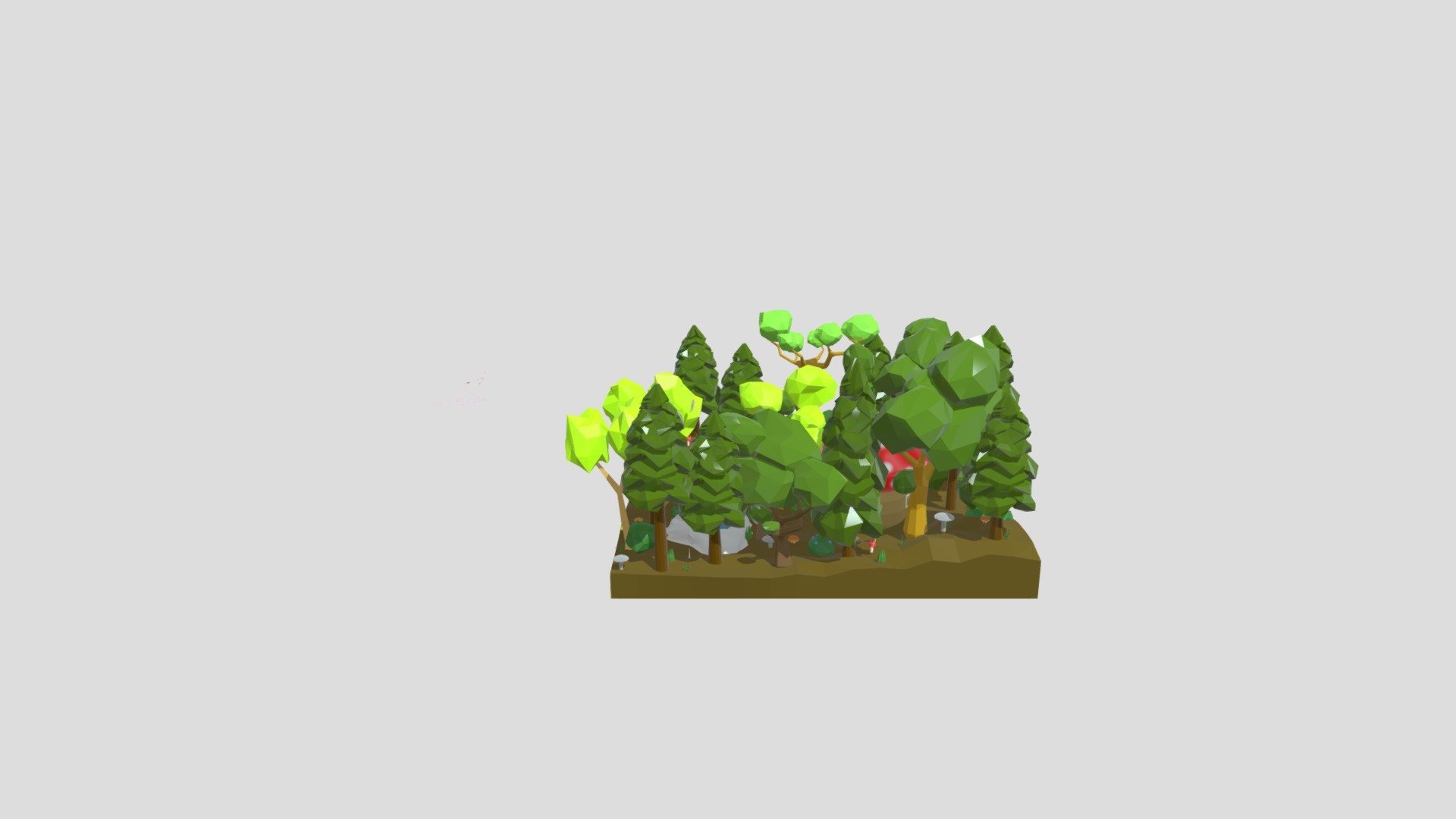 BOSQUE MAGICO 3d model