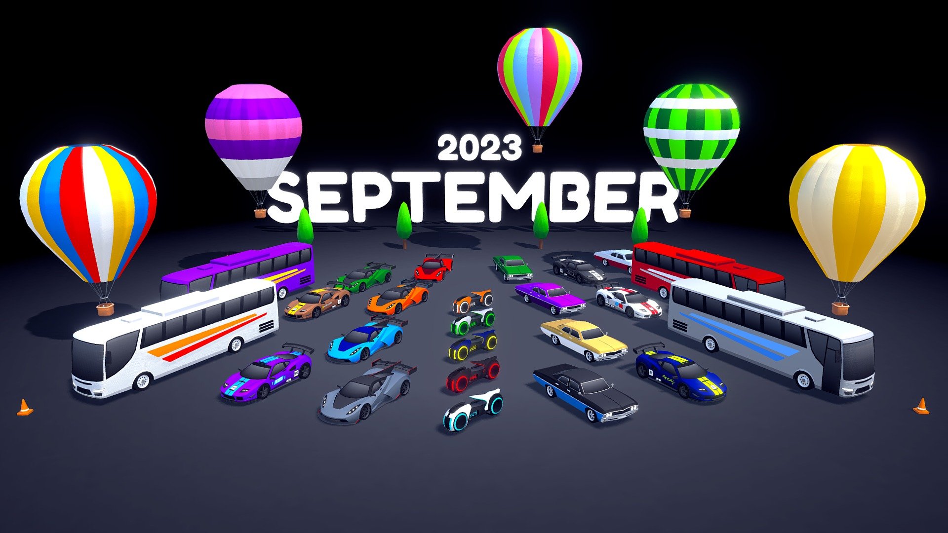 SEPTEMBER 2023: Arcade Ultimate Pack 3d model