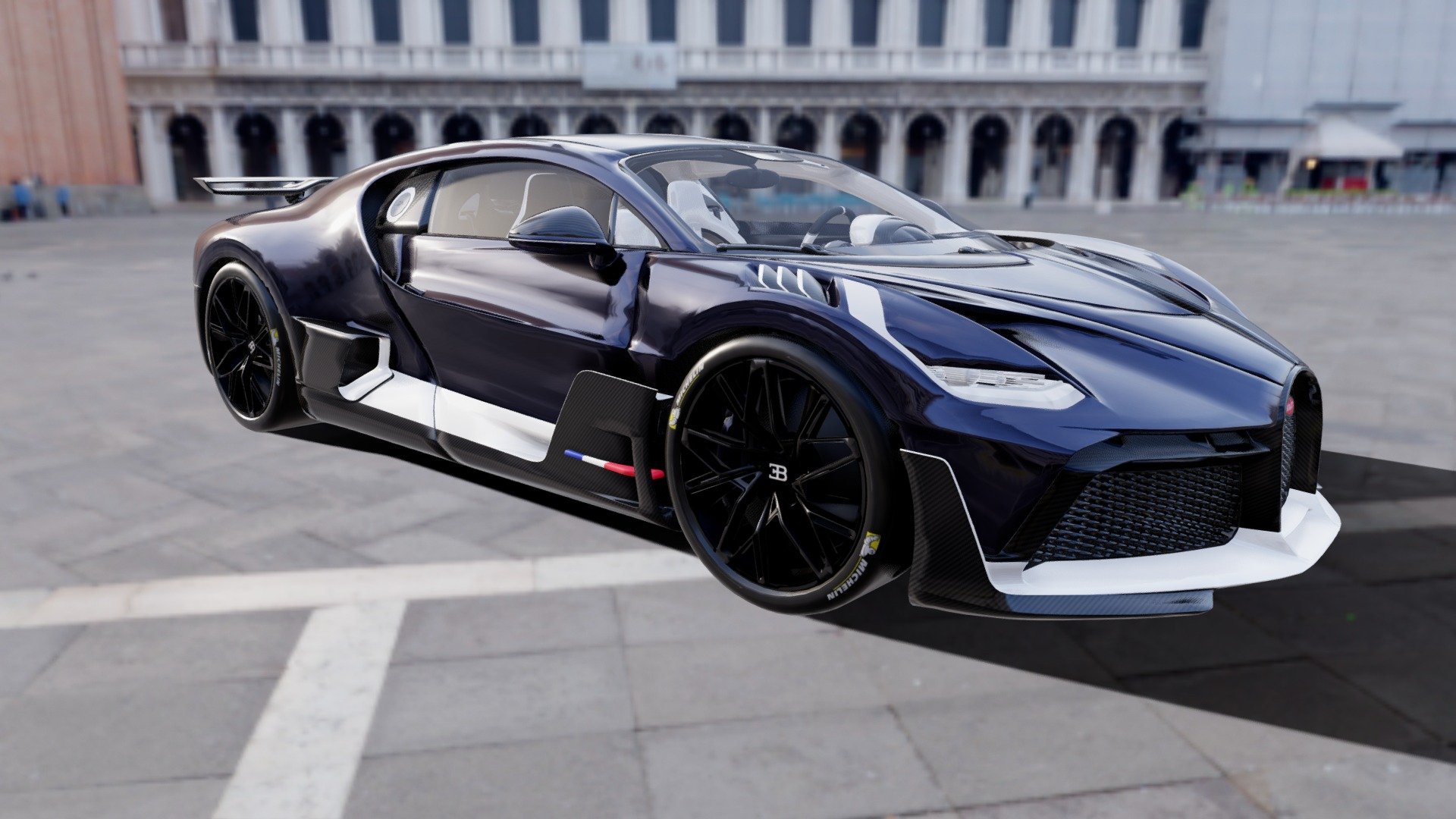 3d model Bugatti Divo 3d model