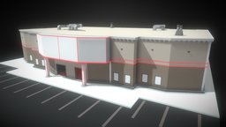 Movie Theatre (Low Poly Style)