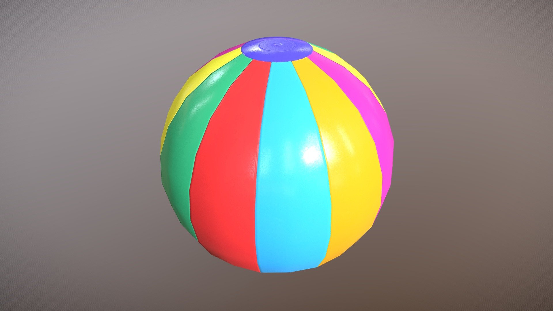 Beach Ball 3d model