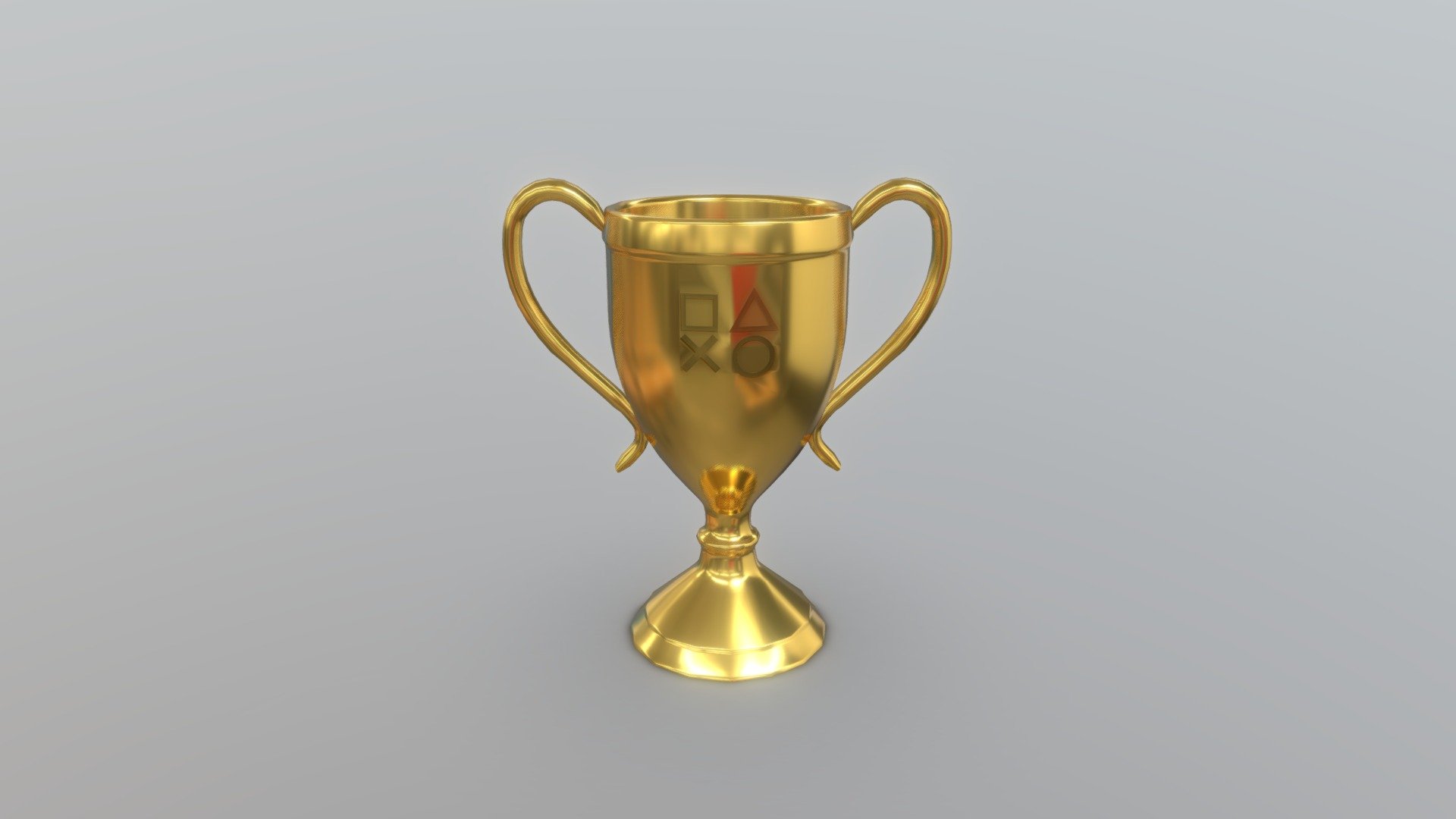 Trophy 3d model