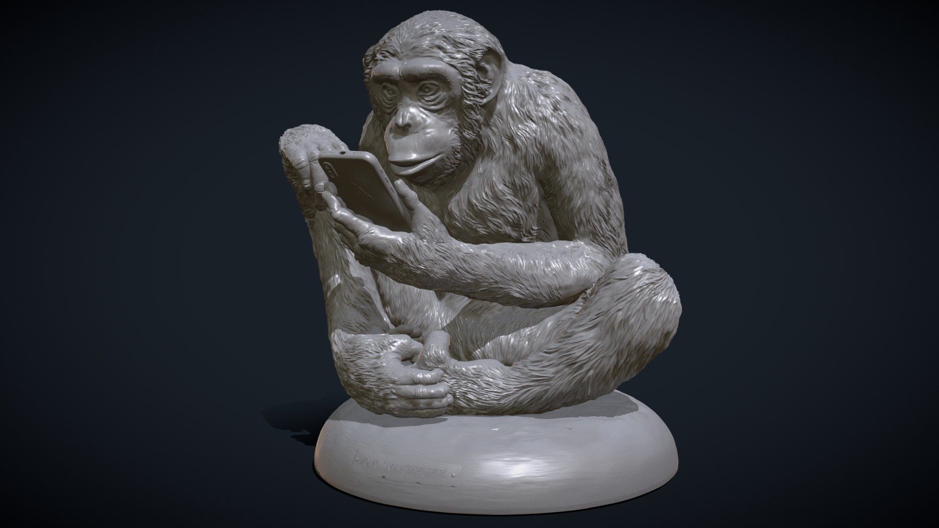 Homo Smartphonus 3d model