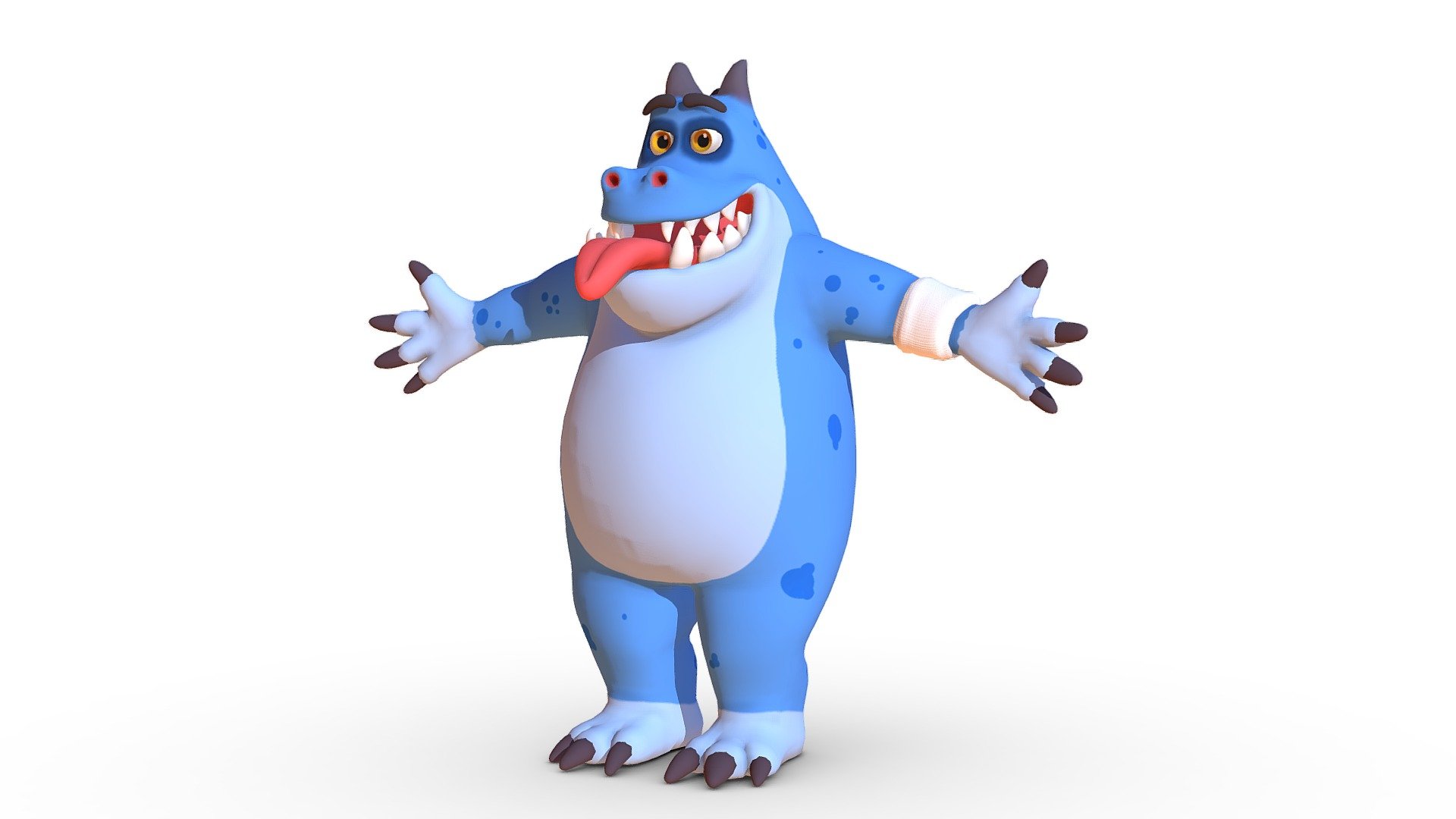 Cartoon Monster 3d model