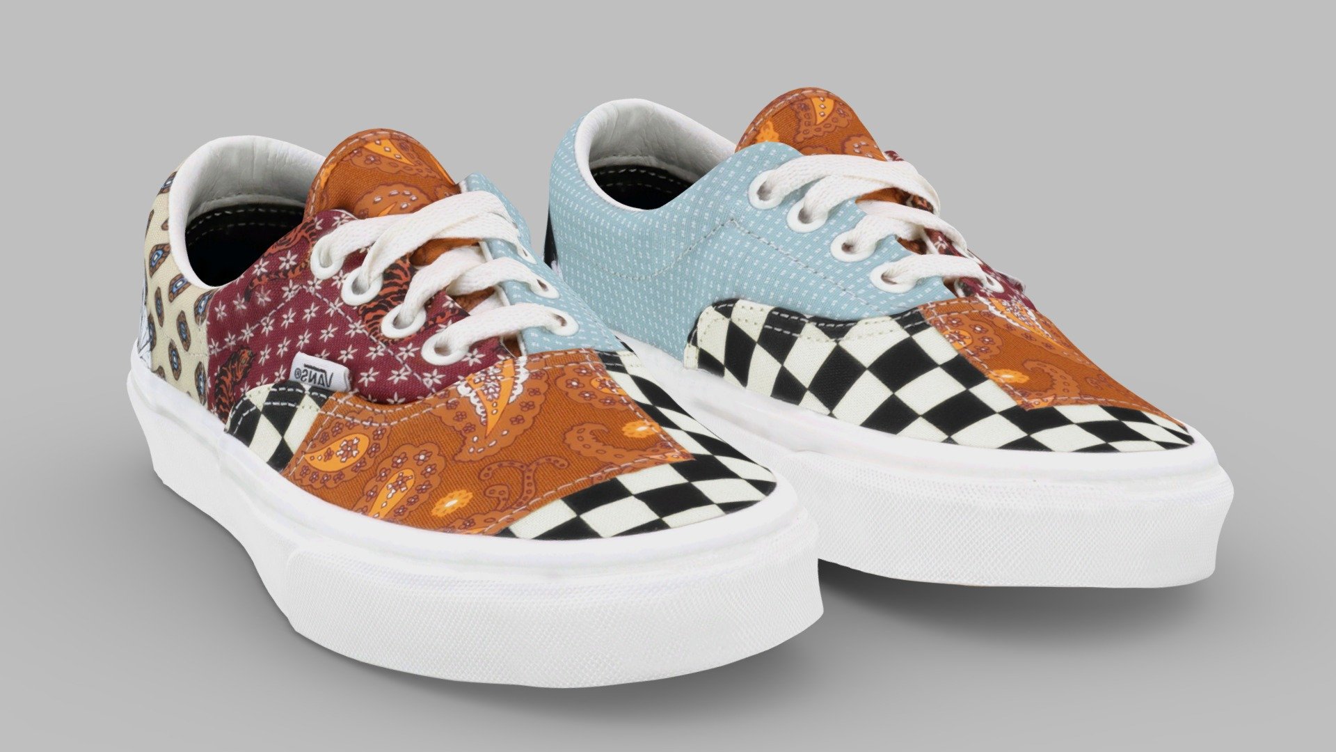 Vans Era Classic Sneakers Skater shoes 3d model