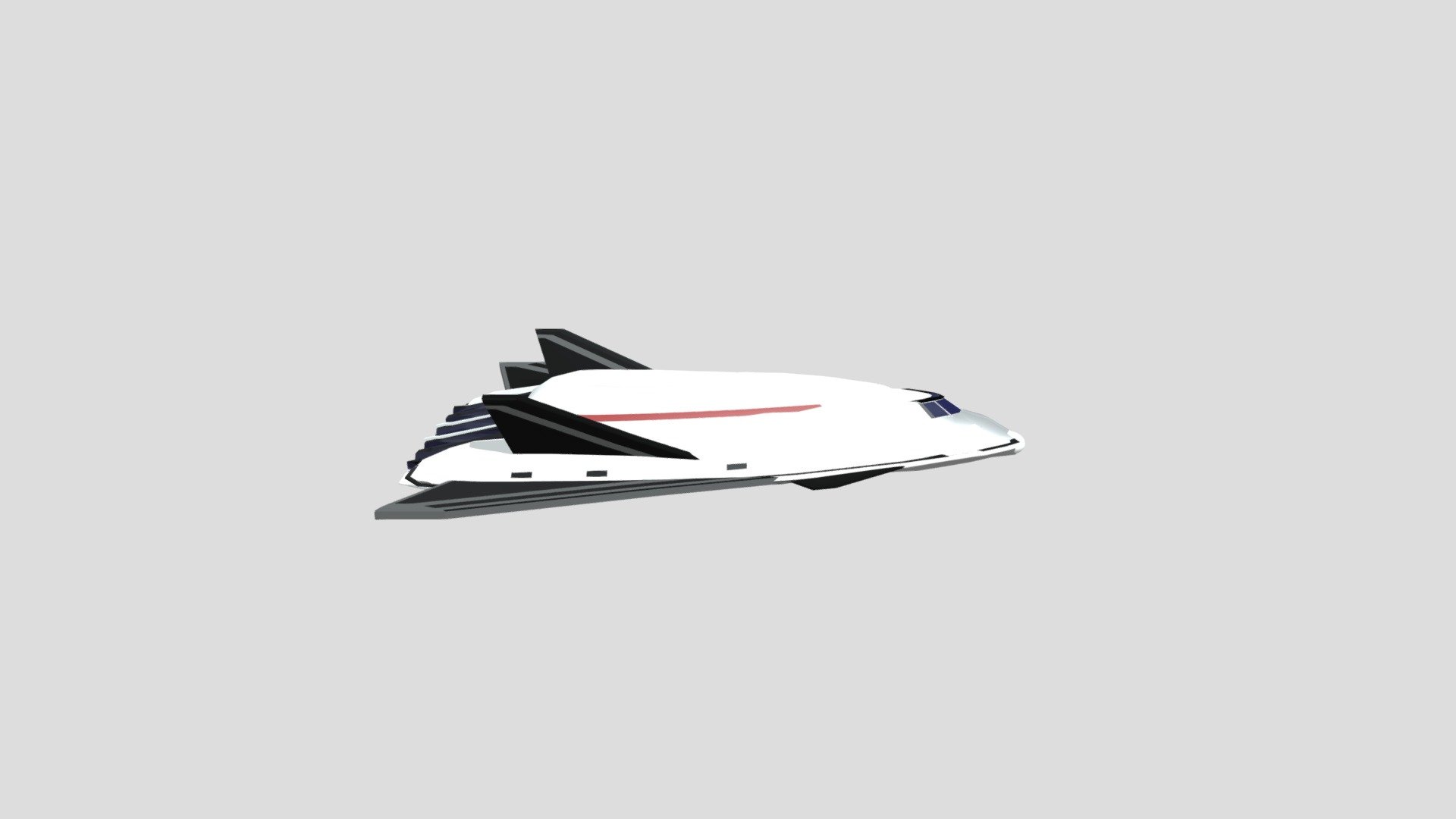 star trek Ov-165 Shuttle 3d model