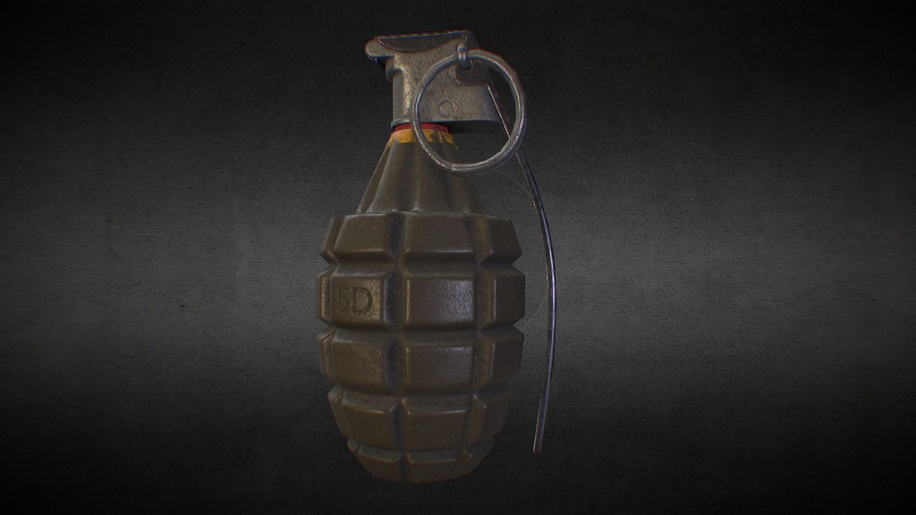 Grenade MK II 3d model