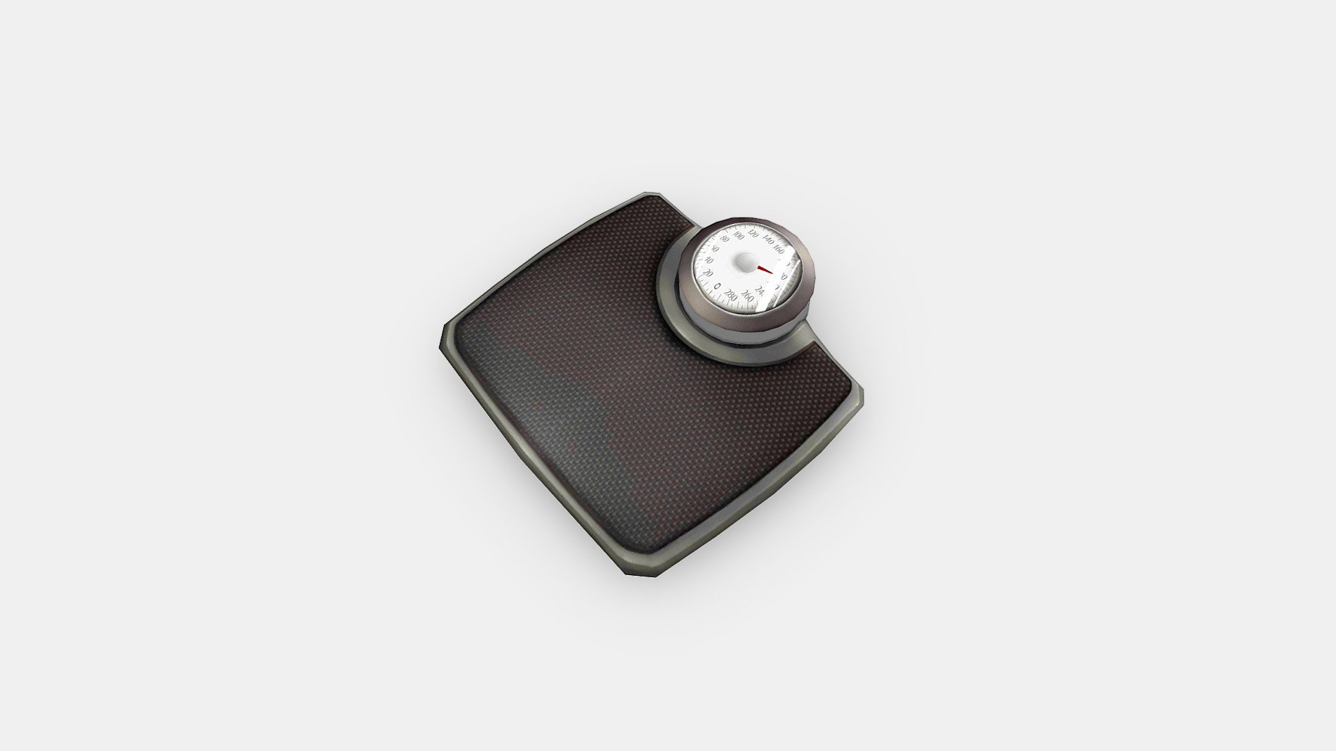 Cartoon Weight scale or Bathroom Scale 3d model