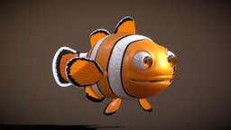 Cartoon Clownfish