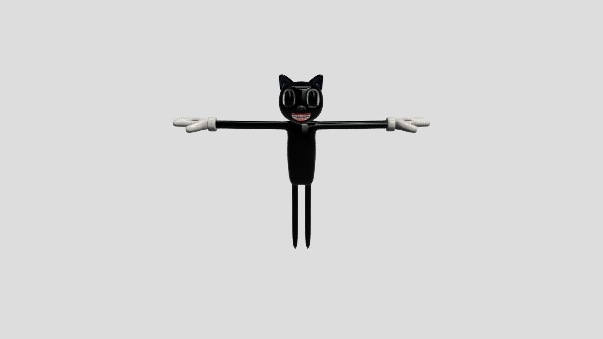 Cartoon Cat 3d model