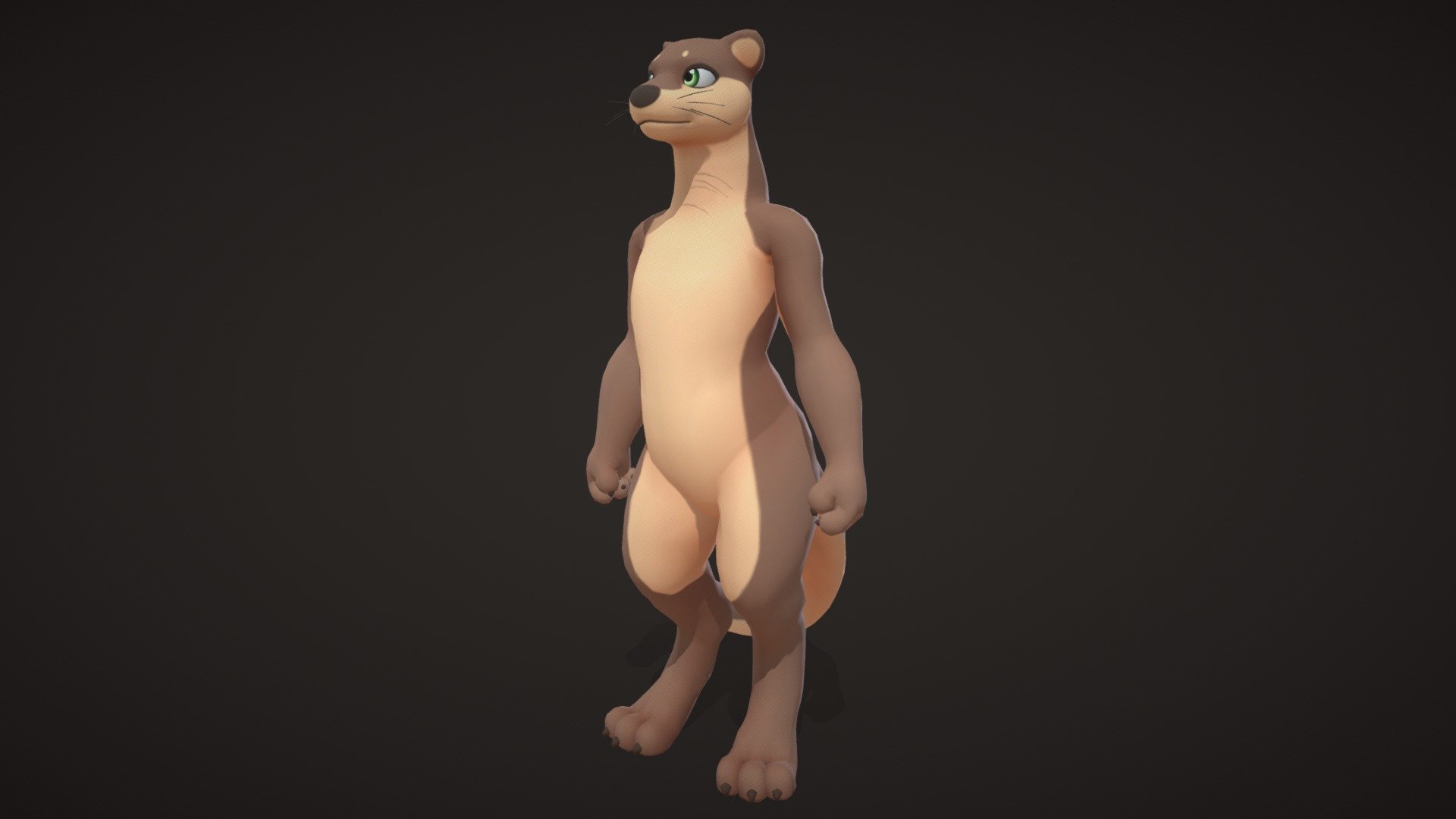 Talio, Otter 3d model