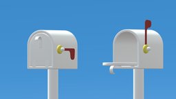 Lovely Cartoon Mailbox