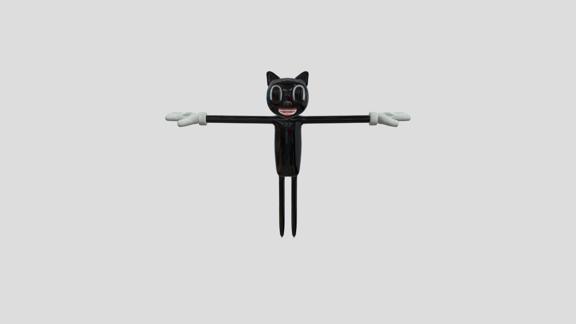 Cartoon Cat 3d model