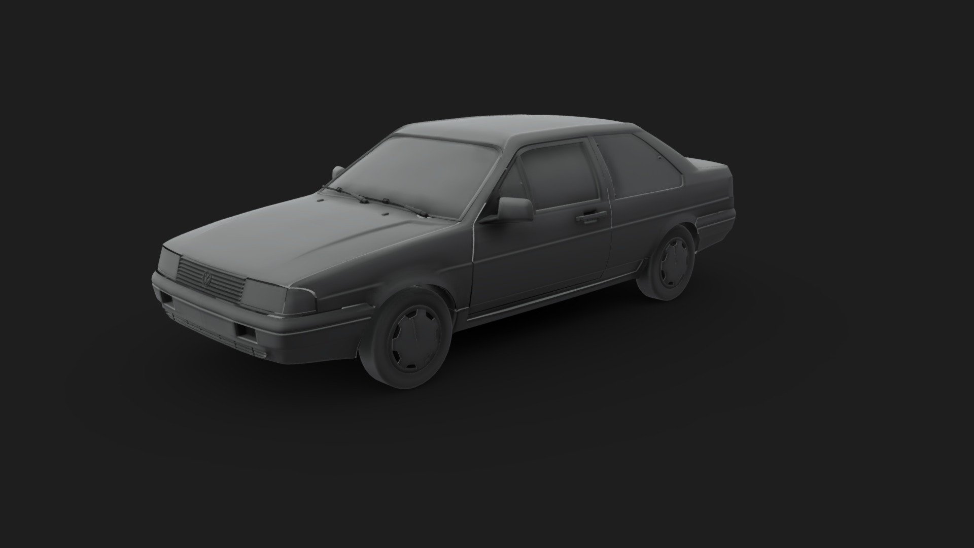 Volkswagen Santana 3d model