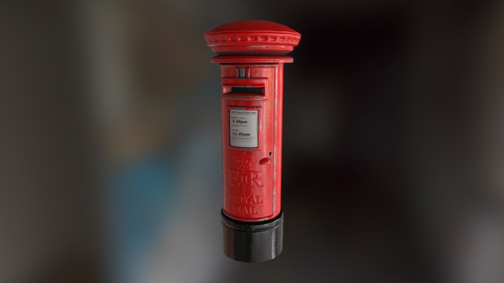 Postbox 3d model