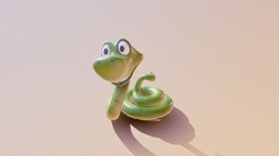 Cartoon Snake for gaming