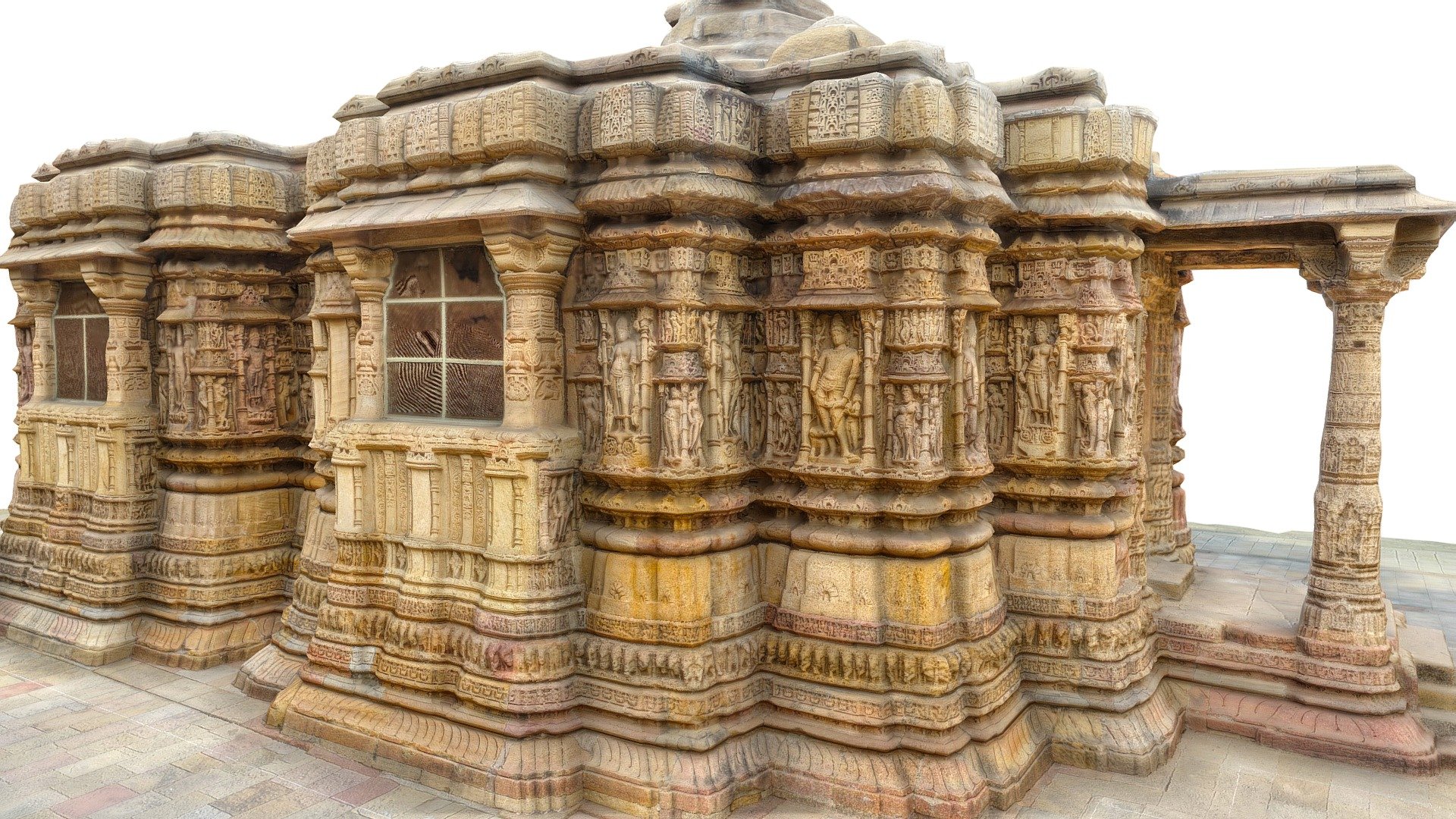 MODHERA SUN TEMPLE 3d model