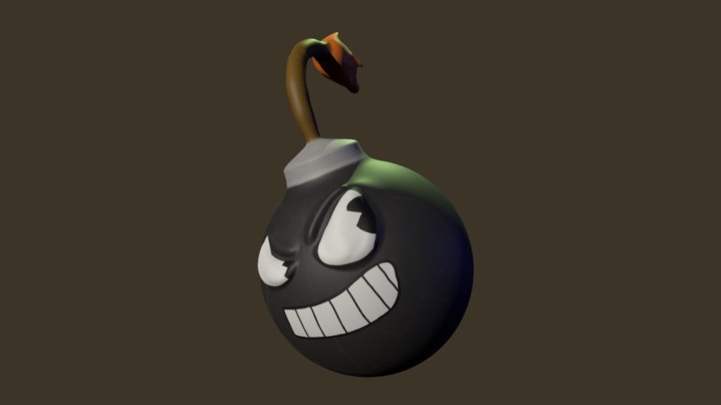 Bomb Guy 3d model