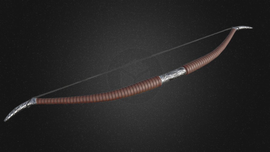 Skyblivion Steel Bow 3d model