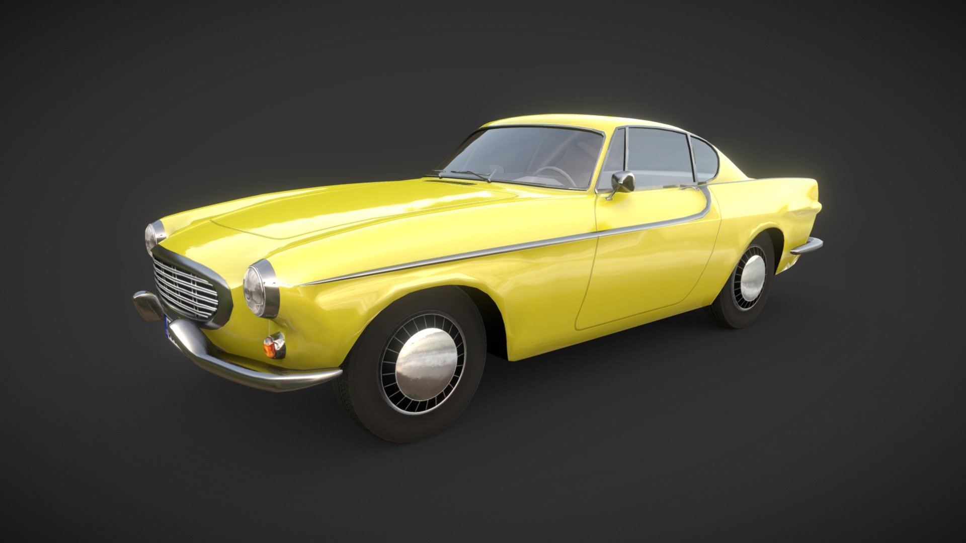 Volvo P1800 3d model