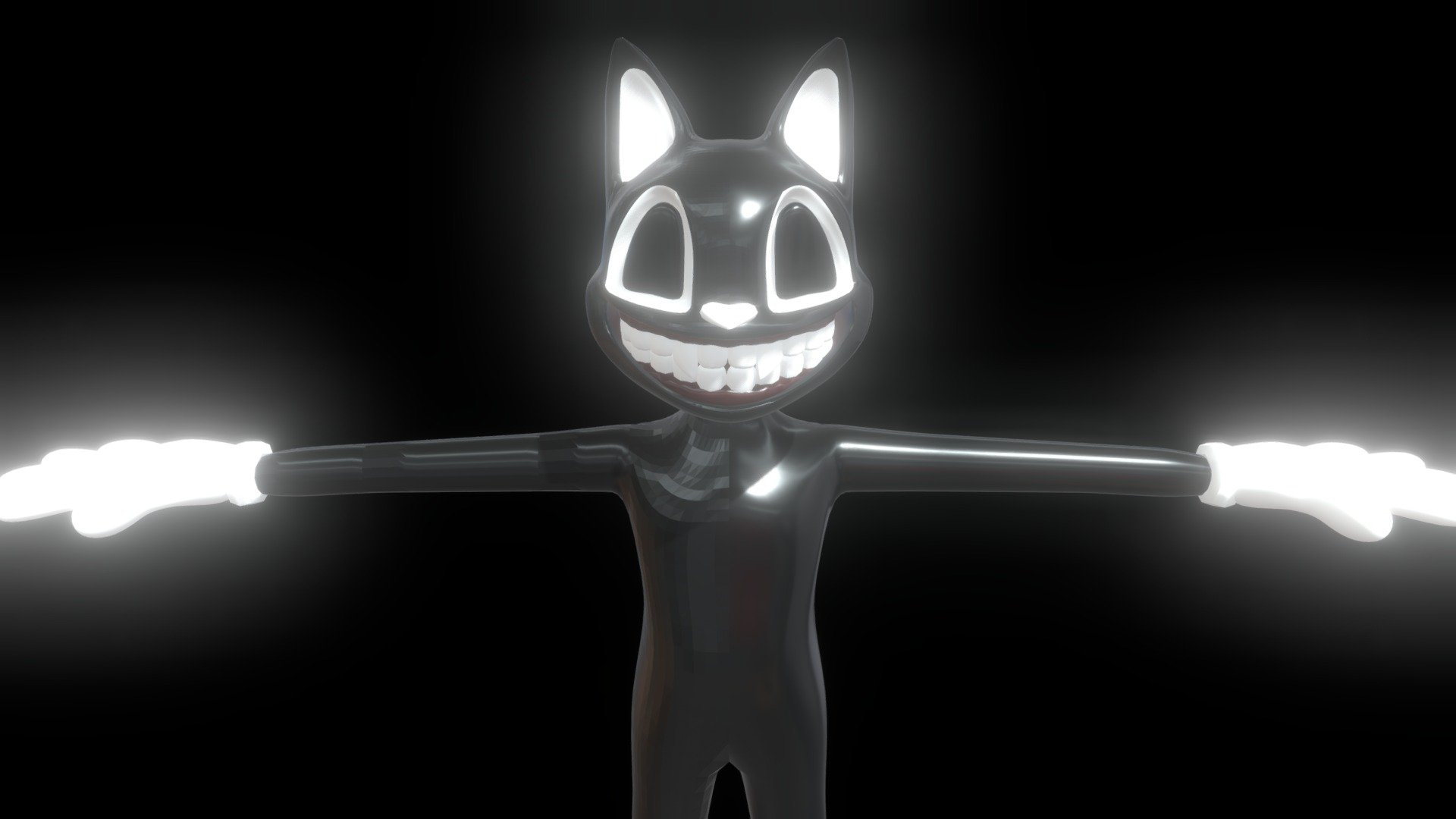 Cartoon Cat Original 3d model
