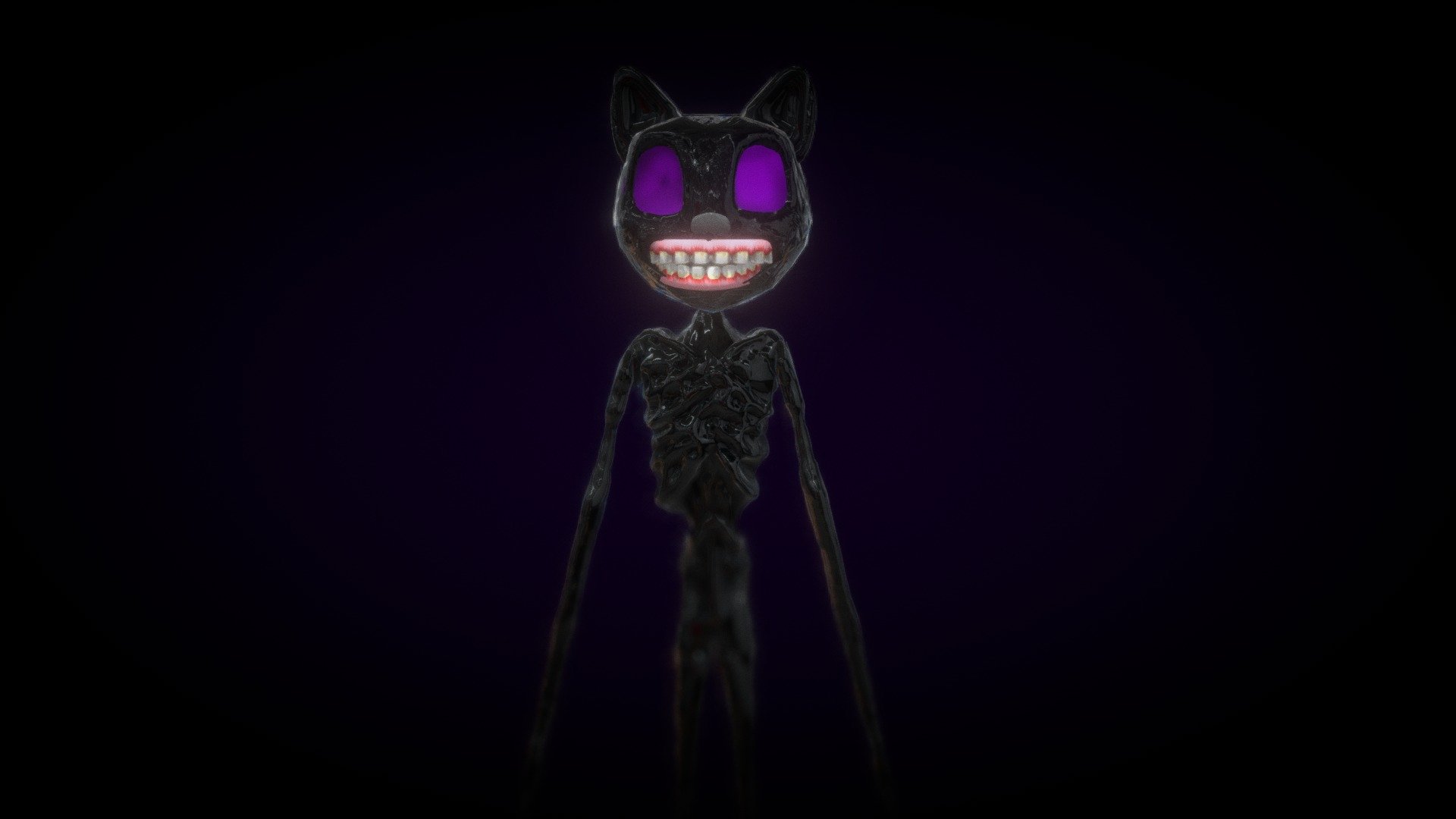 Cartoon Cat (someone Port This To Sfm) 3d model