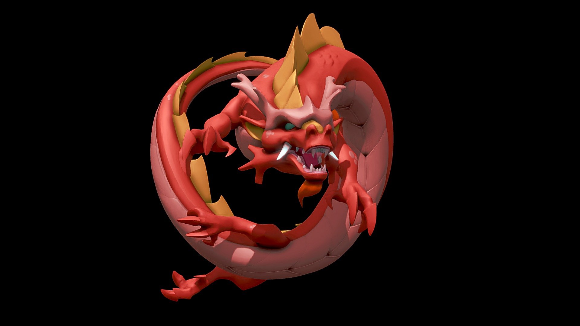 Chinese Dragon 3d model