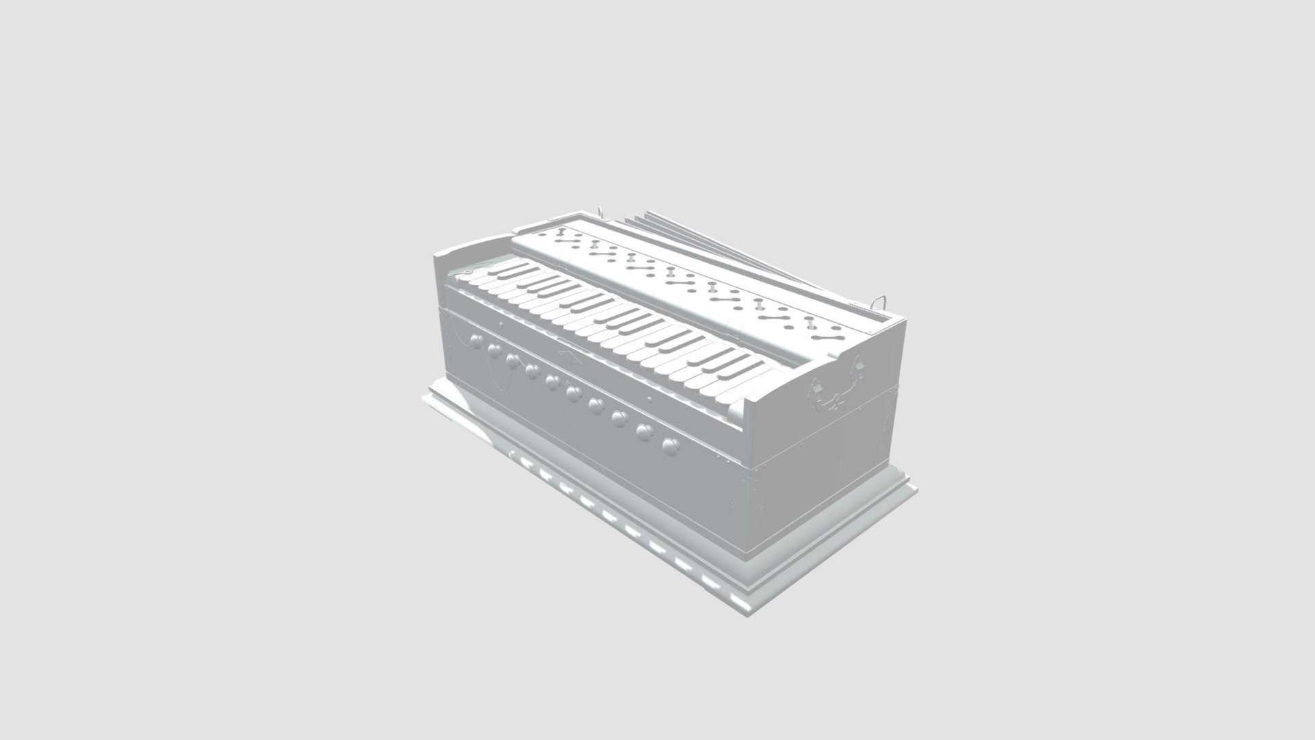 Harmonium 3d model