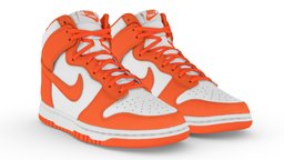 Nike Dunk High Retro Orange Blaze