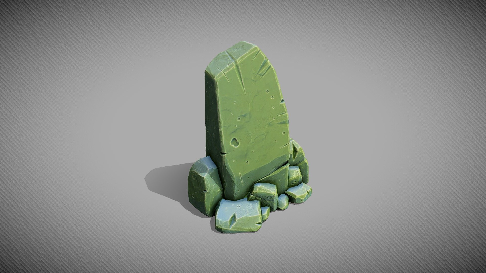 Stone Pile 3d model