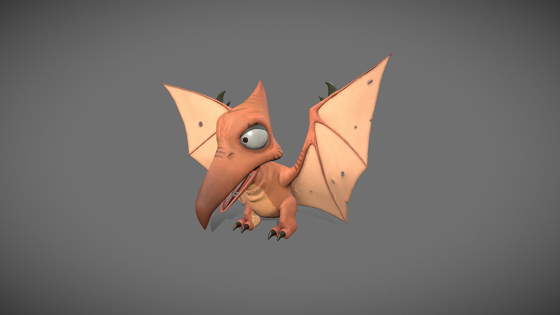 Pterodactyl 3d model