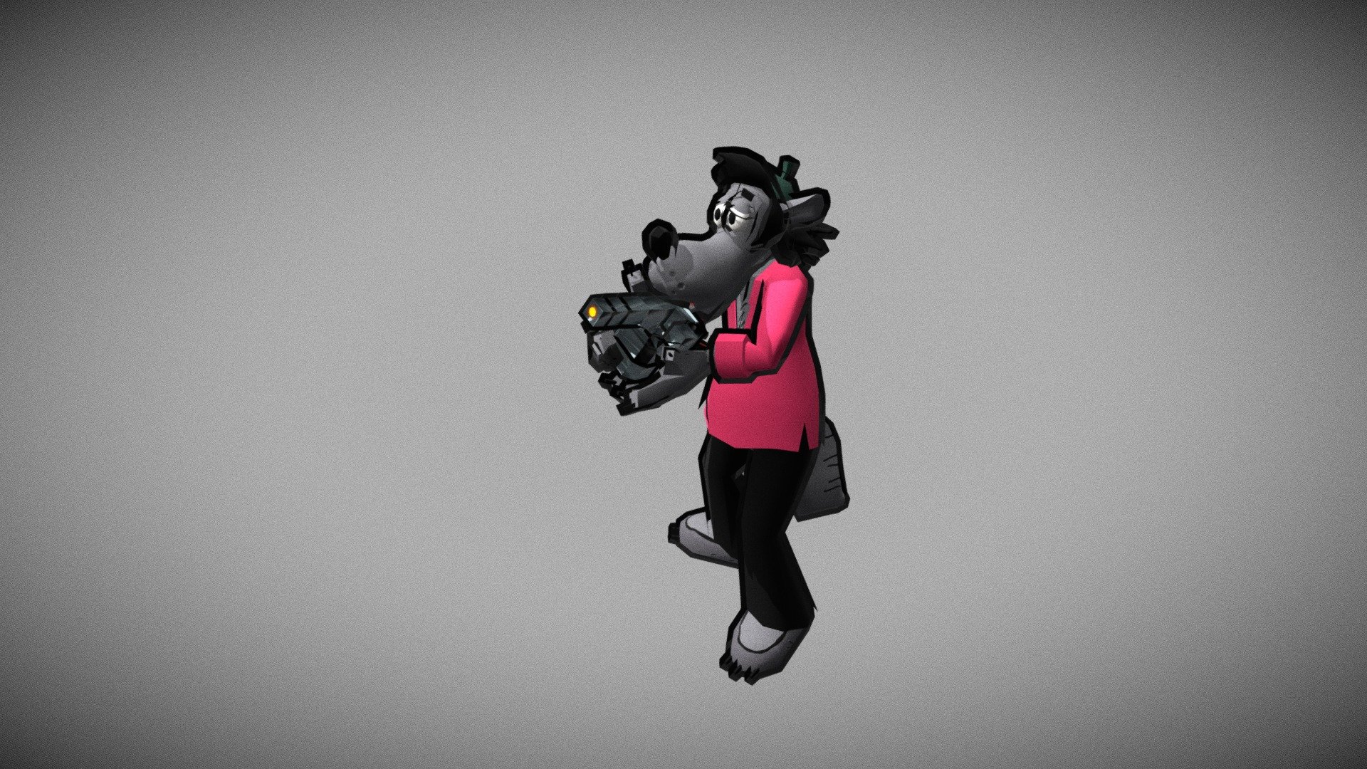 Wolf 3d model