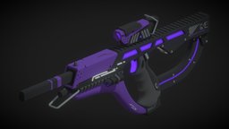 Sci-fi SMG T12