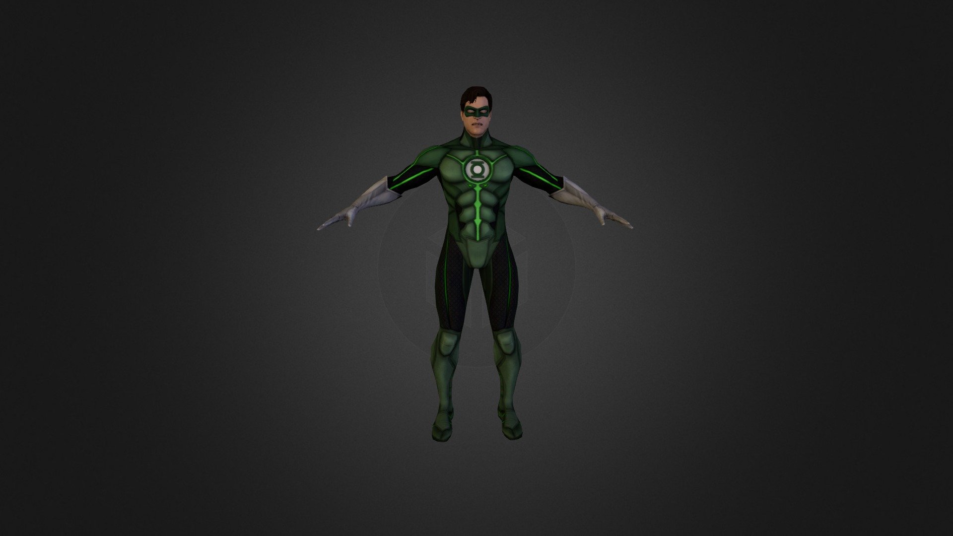 Green_Lantern 3d model