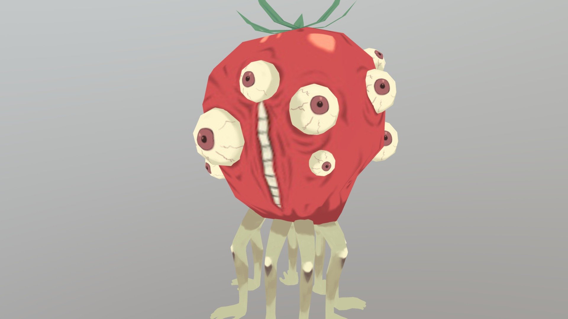 Tomato devil 3d model