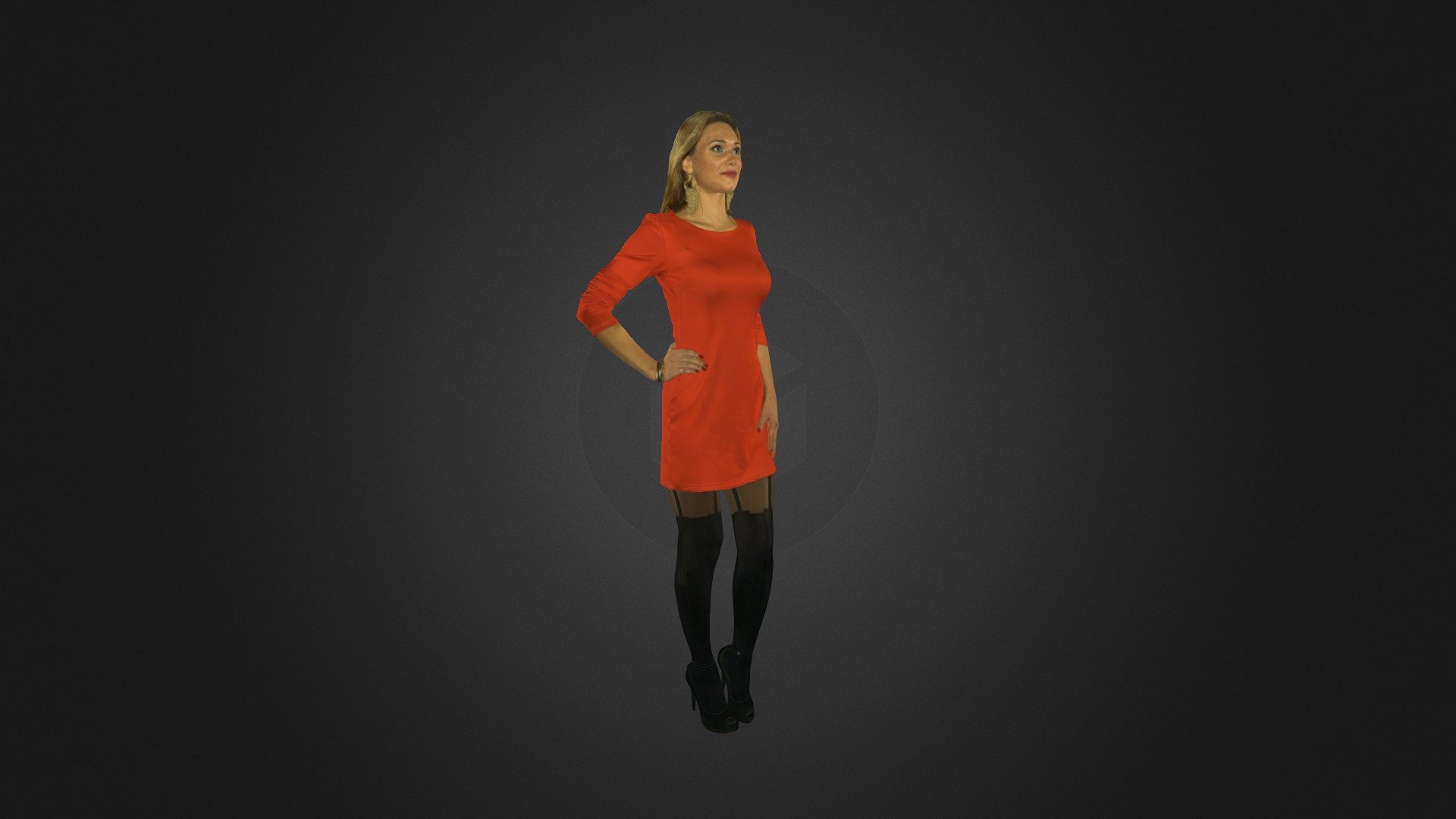 3d scan Luba model № 2 3d model