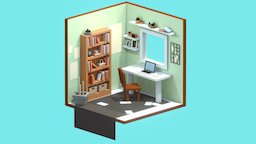 Isometric Studio Room