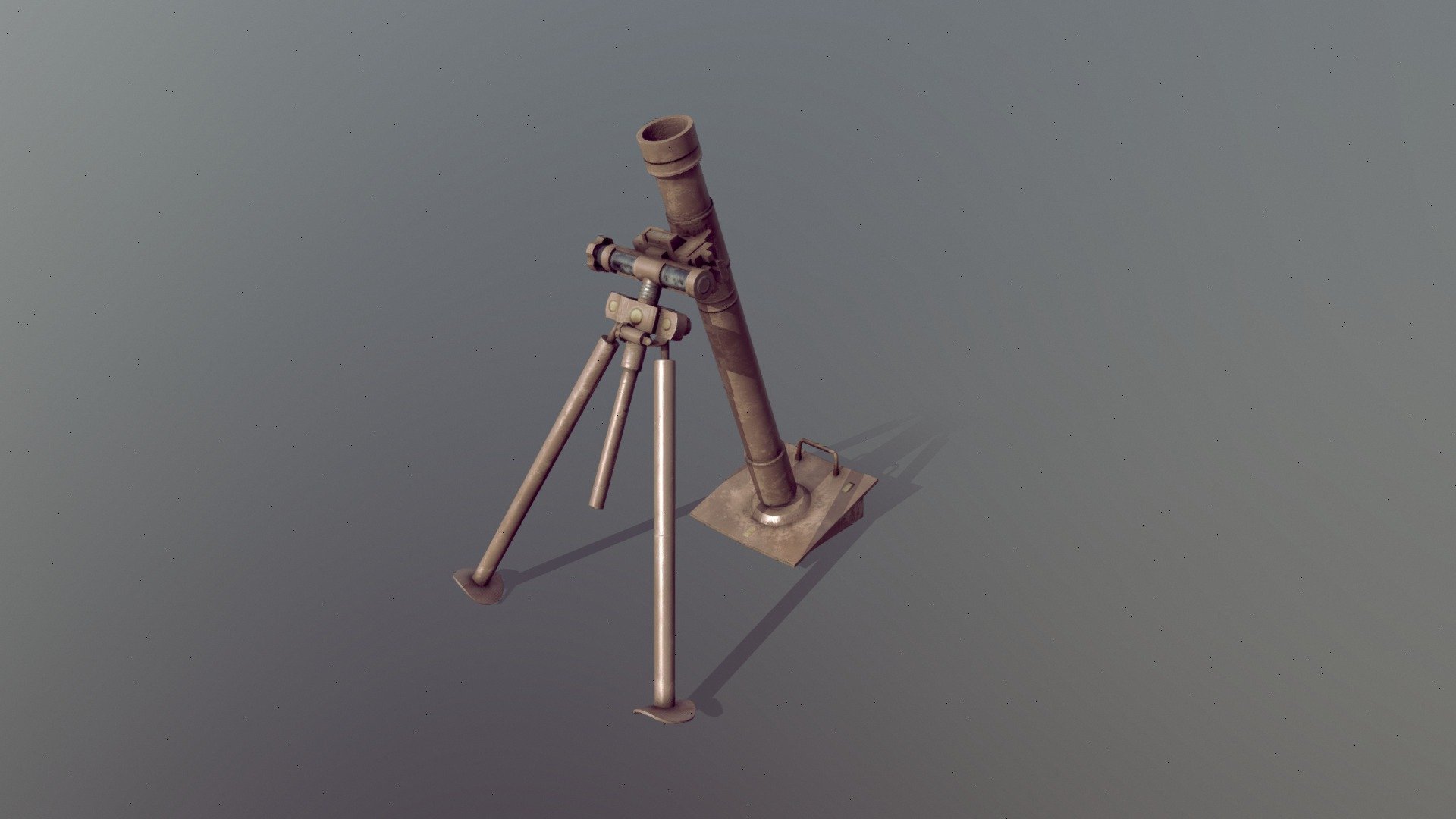 German granatwerfer 34 3d model