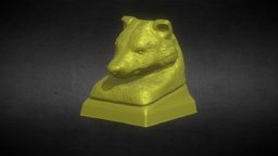 The Golden Badger Hufflepuff Keycap