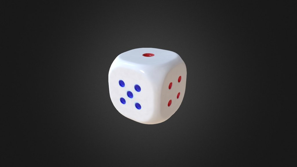 dice 3d model