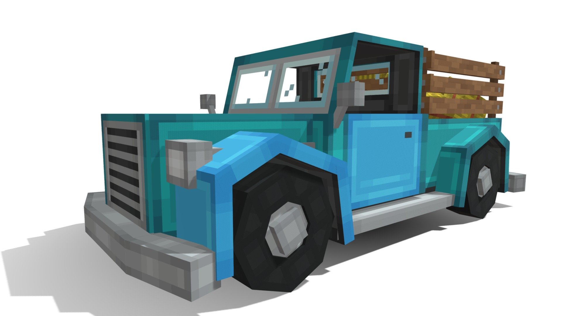 Farm Truck 3d model