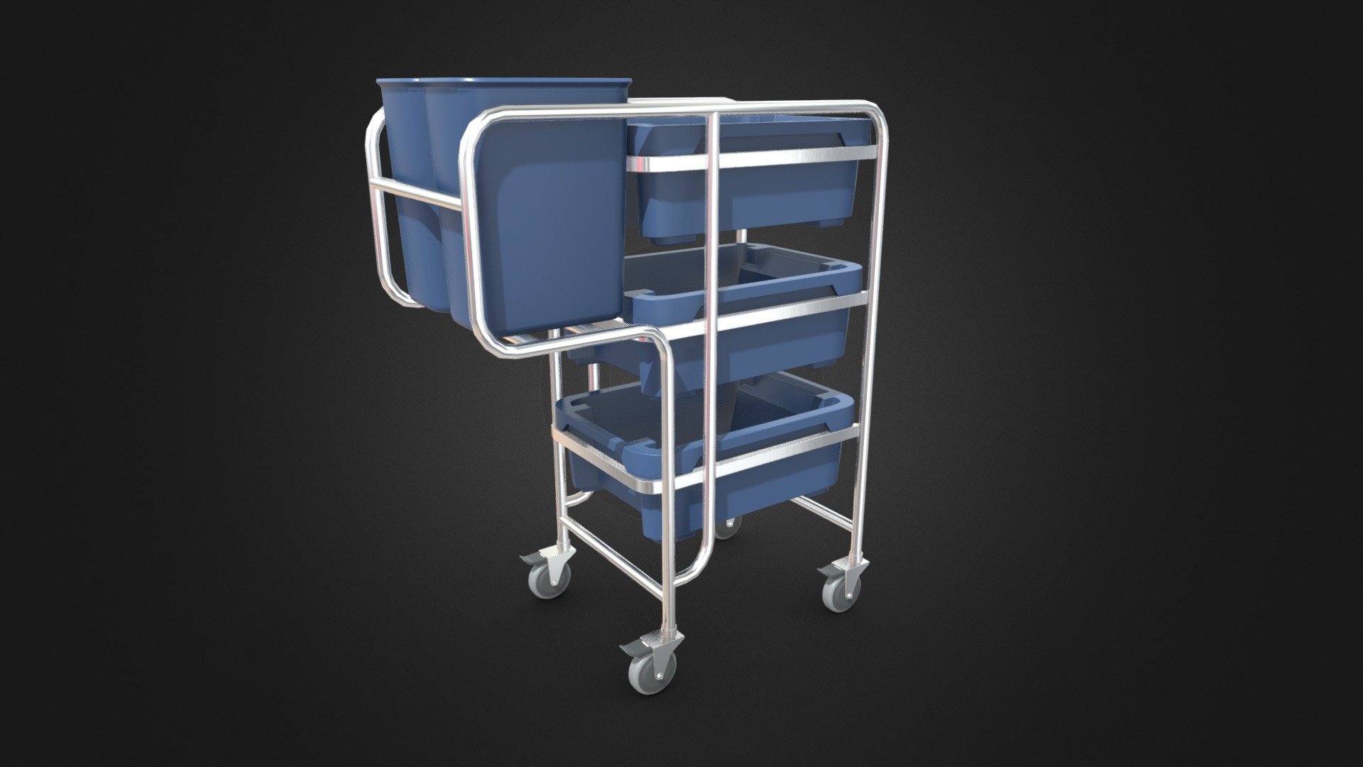 Collection Trolley 3d model