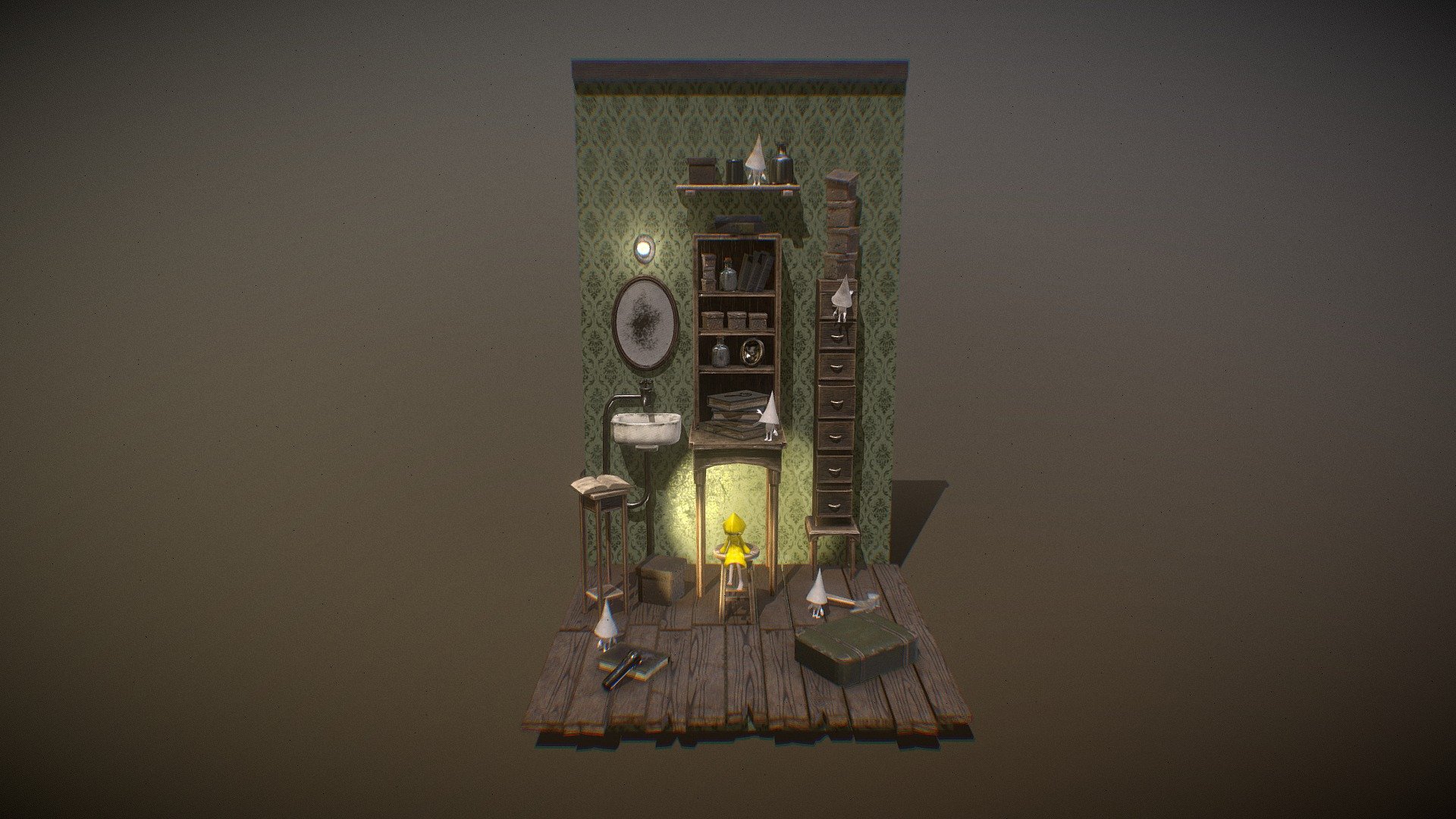 Little Nightmares Environment 3d model