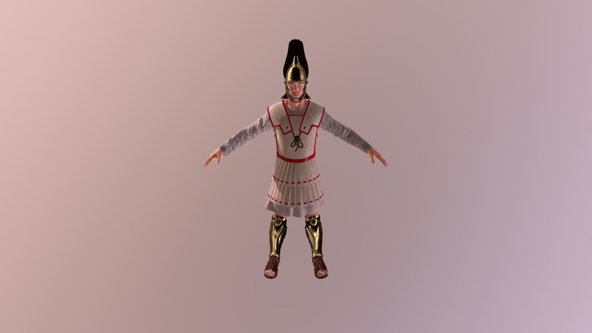 Carthahigian Warrior 3d model