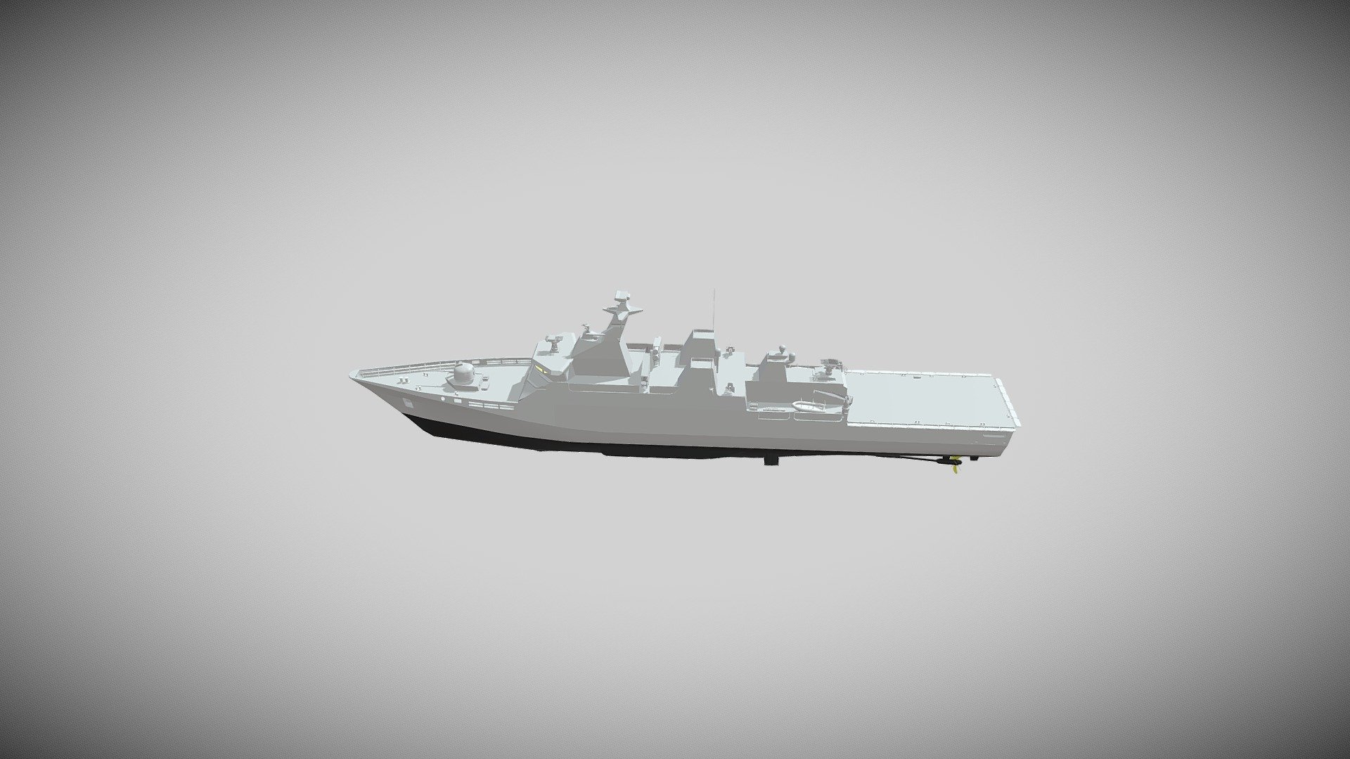 KRI Diponegoro | SIGMA 9113 3d model