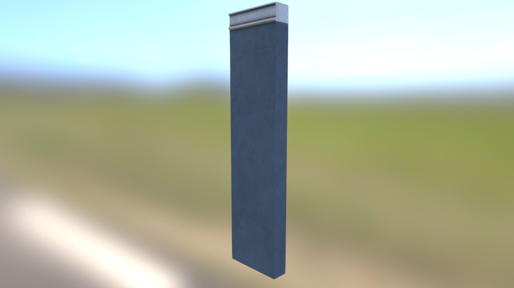 Wall Model 3d model