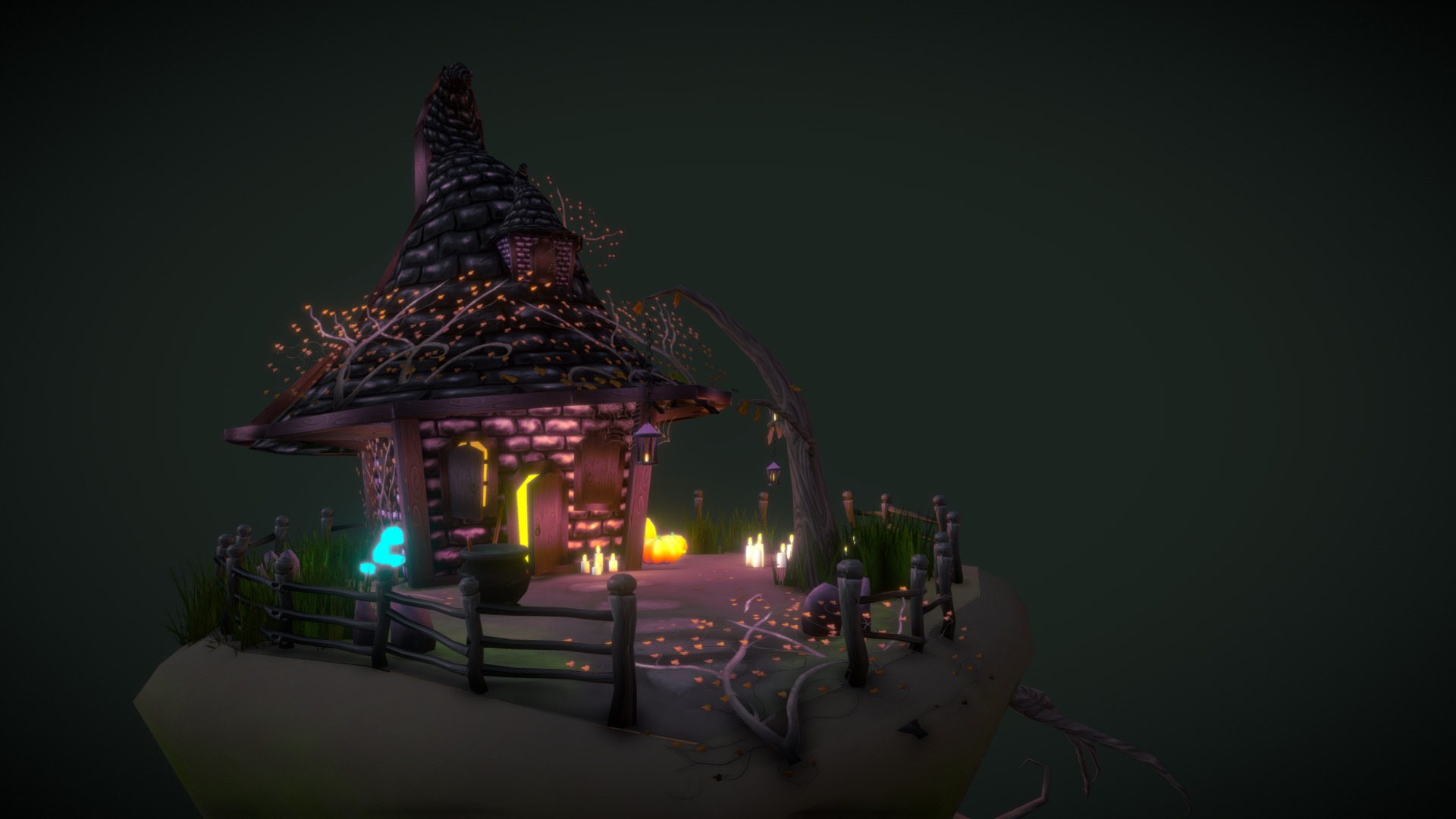 Witch Hut! 3d model